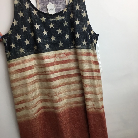VANILLA BAY women’s tank top Stars and Stripes - Picture 4 of 8